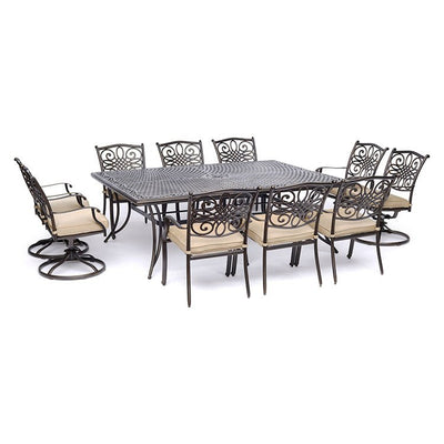 Product Image: TRADDN11PCSW4 Outdoor/Patio Furniture/Patio Dining Sets