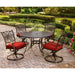 TRADDN5PCSW-RED Outdoor/Patio Furniture/Patio Dining Sets