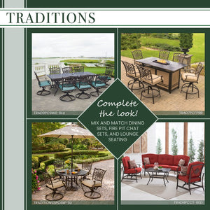 TRADDN5PCSWG Outdoor/Patio Furniture/Patio Dining Sets