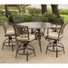 TRADDN7PCBR Outdoor/Patio Furniture/Patio Dining Sets