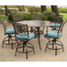 TRADDN7PCBR-BLU Outdoor/Patio Furniture/Patio Bar Furniture