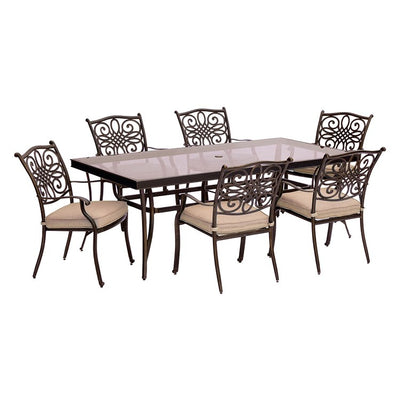 Product Image: TRADDN7PCG Outdoor/Patio Furniture/Patio Dining Sets