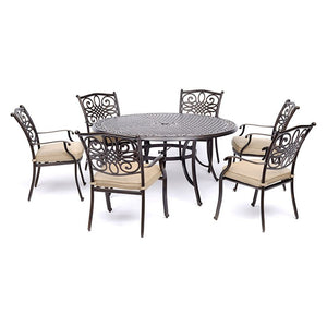 TRADDN7PCRD Outdoor/Patio Furniture/Patio Dining Sets