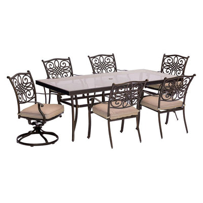 Product Image: TRADDN7PCSW2G Outdoor/Patio Furniture/Patio Dining Sets