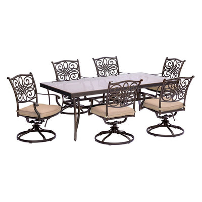Product Image: TRADDN7PCSWG Outdoor/Patio Furniture/Patio Dining Sets