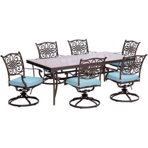 TRADDN7PCSWG-B Outdoor/Patio Furniture/Patio Dining Sets