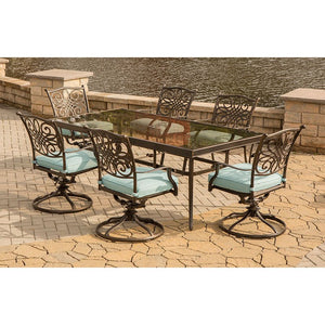 TRADDN7PCSWG-B Outdoor/Patio Furniture/Patio Dining Sets
