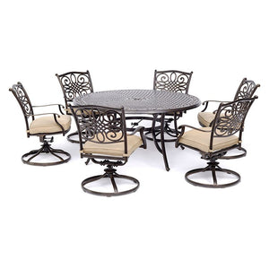 TRADDN7PCSWRD6 Outdoor/Patio Furniture/Patio Dining Sets
