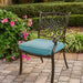 TRADDN9PC-BLU Outdoor/Patio Furniture/Patio Dining Sets