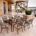 TRADDN9PCG Outdoor/Patio Furniture/Patio Dining Sets