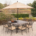 TRADDN9PCSQ-SU Outdoor/Patio Furniture/Patio Dining Sets