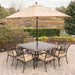 TRADDN9PCSQ-SU Outdoor/Patio Furniture/Patio Dining Sets