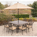 TRADDN9PCSQ-SU Outdoor/Patio Furniture/Patio Dining Sets