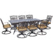 TRADDN9PCSW-8 Outdoor/Patio Furniture/Patio Dining Sets