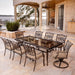 TRADDN9PCSW2G Outdoor/Patio Furniture/Patio Dining Sets