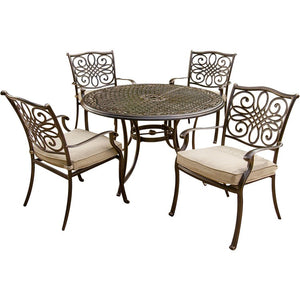 TRADITIONS5PC Outdoor/Patio Furniture/Patio Dining Sets