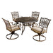 TRADITIONS5PCSW Outdoor/Patio Furniture/Patio Dining Sets