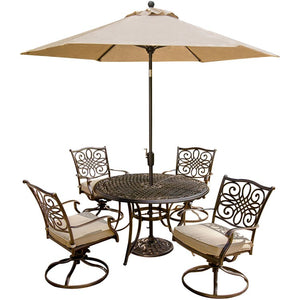 TRADITIONS5PCSW-SU Outdoor/Patio Furniture/Patio Dining Sets