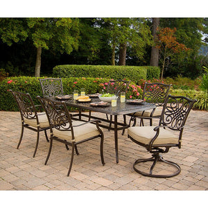 TRADITIONS7PCSW Outdoor/Patio Furniture/Patio Dining Sets