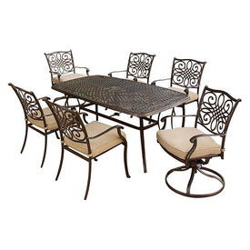Traditions Seven-Piece Outdoor Dining Set
