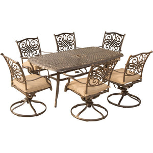 TRADITIONS7PCSW-6 Outdoor/Patio Furniture/Patio Dining Sets