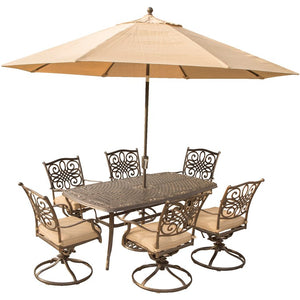 TRADITIONS7PCSW6-SU Outdoor/Patio Furniture/Patio Dining Sets