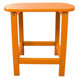 All-Weather Side Table - Tangerine