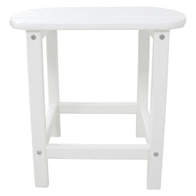 All-Weather Side Table - White