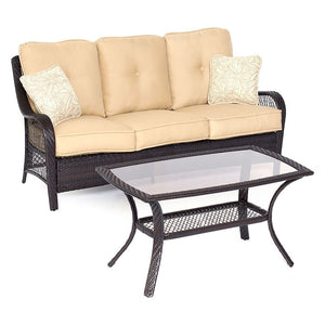 ORLEANS4PCSW-B-TAN Outdoor/Patio Furniture/Patio Conversation Sets