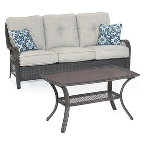 ORLEANS4PCSW-G-SLV Outdoor/Patio Furniture/Patio Conversation Sets