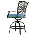 TRAD7PCFPBR-BLU Outdoor/Patio Furniture/Patio Bar Furniture