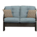 VENTURA4PC-BLU Outdoor/Patio Furniture/Patio Conversation Sets