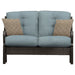 VENTURA4PC-BLU Outdoor/Patio Furniture/Patio Conversation Sets