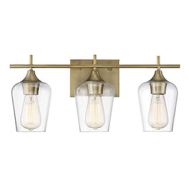 Octave Three-Light Bathroom Vanity Fixture