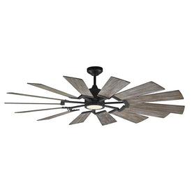 Prairie 62" Fourteen-Blade Ceiling Fan