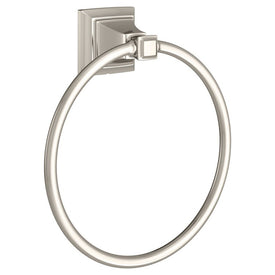 Town Square S Round Closed Towel Ring - Polished Nickel