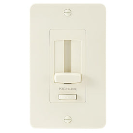 Wall Plate and Trim for Undercabinet Light LED Driver and Dimmer