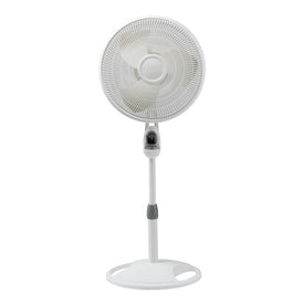16" Three-Speed Stand Fan with Remote Control