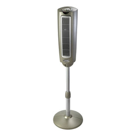 52" Space-Saving Oscillating Pedestal Fan with Remote Control