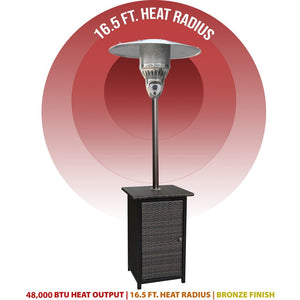 HAN021BRWCK Outdoor/Fire Pits & Heaters/Patio Heaters
