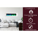 CAM72WMEF-2WHT Heating Cooling & Air Quality/Fireplace & Hearth/Electric Fireplaces