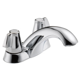 Classic Two Handle Centerset Bathroom Faucet with Blade Handles