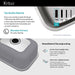 KBU12 Kitchen/Kitchen Sinks/Undermount Kitchen Sinks