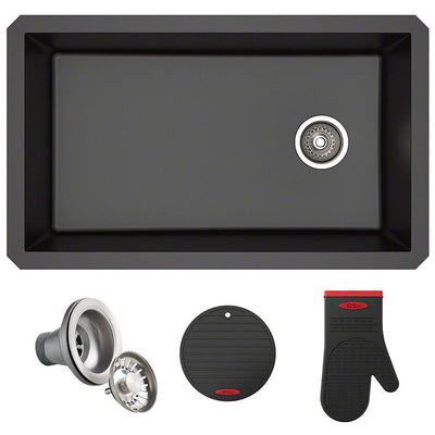 Product Image: KGU-55BLACK Kitchen/Kitchen Sinks/Undermount Kitchen Sinks