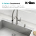 KSD-41SS Kitchen/Kitchen Sink Accessories/Kitchen Soap & Lotion Dispensers