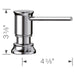 442516 Kitchen/Kitchen Sink Accessories/Kitchen Soap & Lotion Dispensers