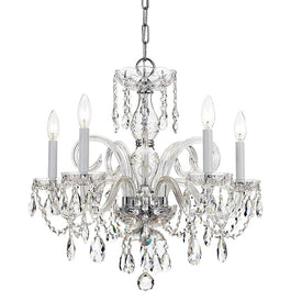 Traditional Crystal Five-Light Chandelier