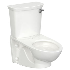 Glenwall VorMax Two-Piece Back Outlet Elongated Wall-Hung Toilet without Seat
