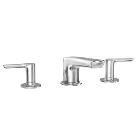 Studio S Two Handle ADA Widespread Bathroom Faucet with Pop-Up Drain and Lever Handles