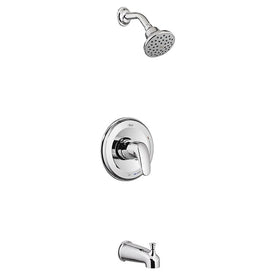 Colony Pro Pressure Balance Tub/Shower Valve Trim with Cartridge and Water-Saving Shower Head